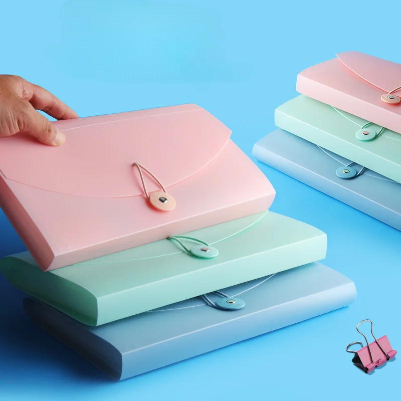 Expandable Accordion File Folder 13 Pockets - منظم ملفات قابل للتوسيع مع 13