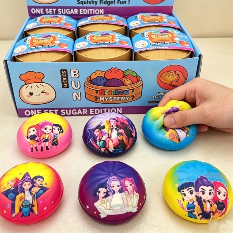Desk Accessories - دمبلينغ Kpo Squishy Rumi لتخفيف التوتر،