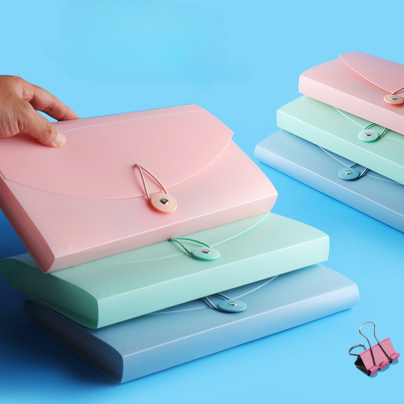 Expandable Accordion File Folder 13 Pockets - حافظة ملفات قابلة للتوسيع بـ 13