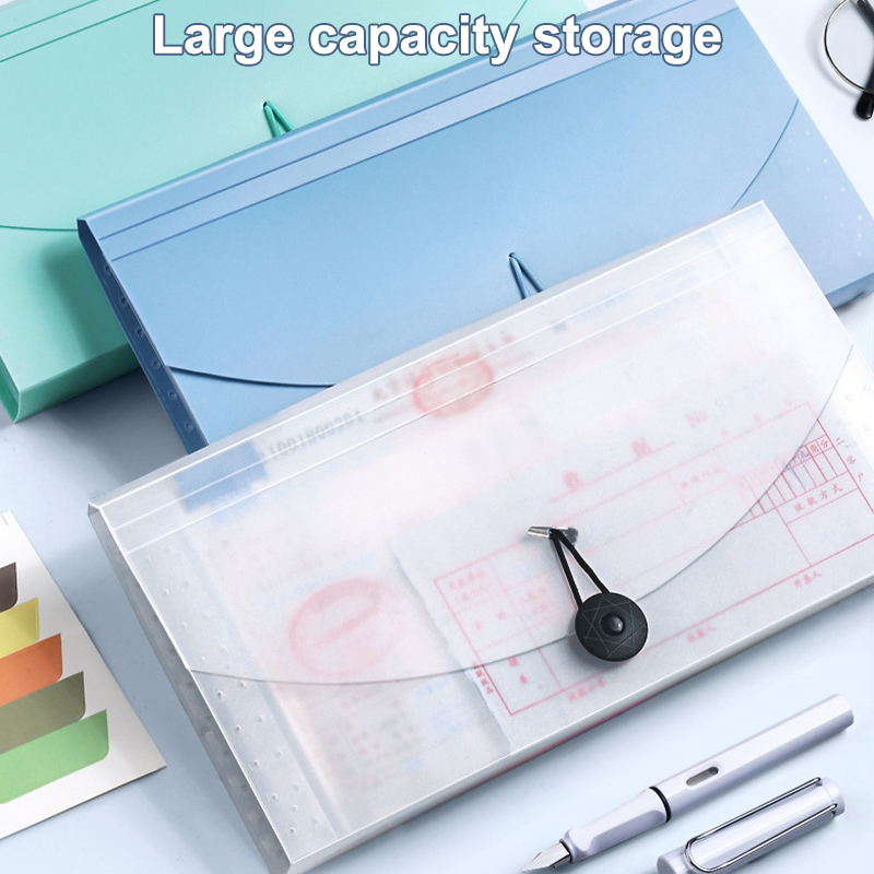 Expandable Accordion File Folder 13 Pockets - ✰ ✪ حافظة ملفات قابلة للتوسيع