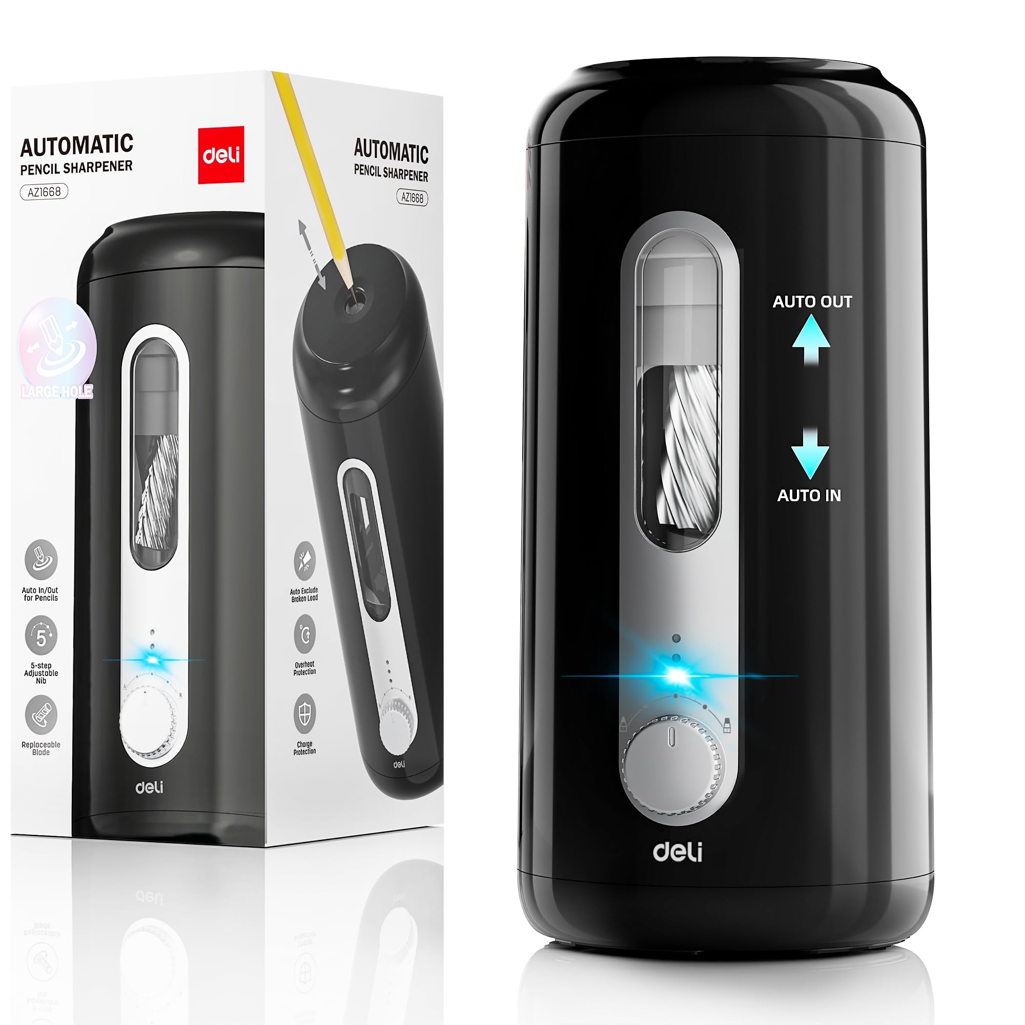 Electric Pencil Sharpener Usb - مبراة أقلام كهربائية من ديلي تعمل