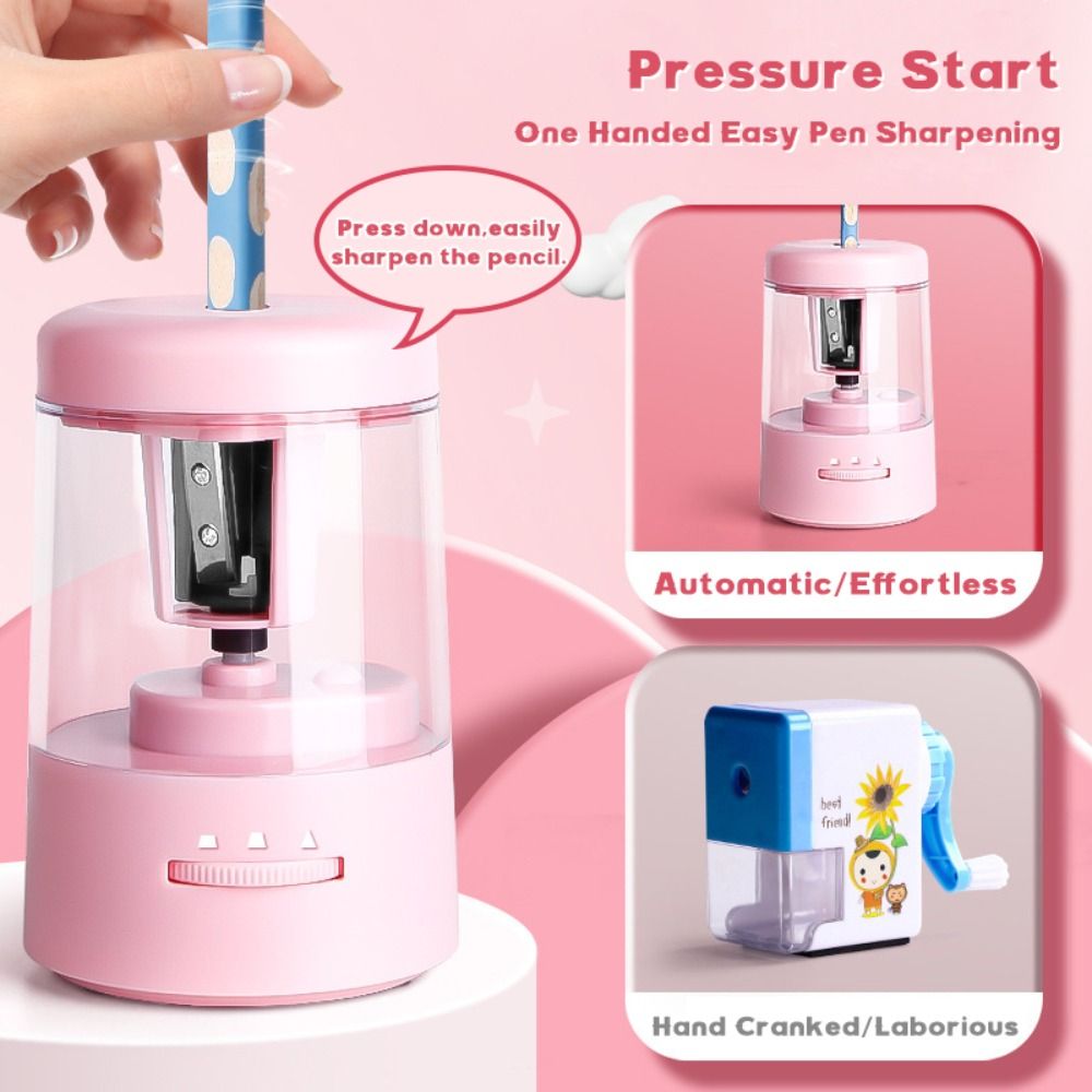 مبراة أقلام كهربائية قابلة للت - مراجعة Electric Pencil Sharpener Usb وسعره