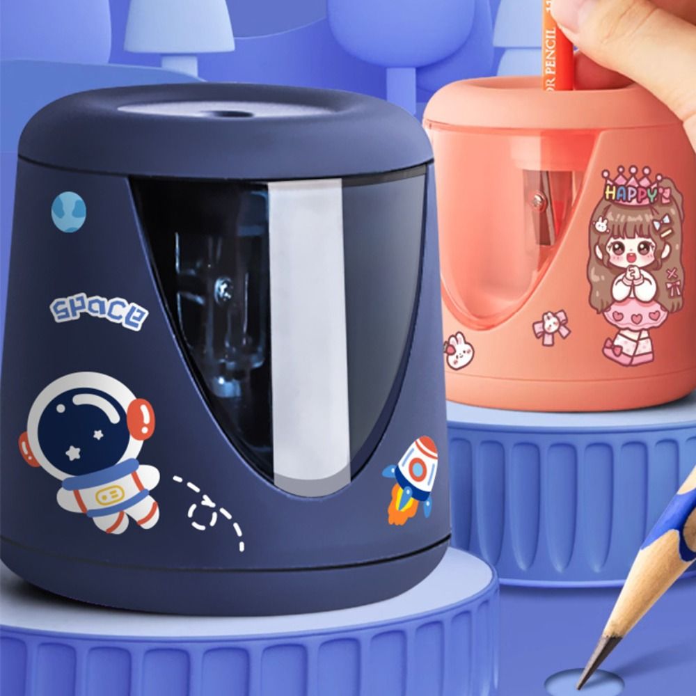 لوازم مكتبية ومدرسية مع ملصقات - مراجعة Electric Pencil Sharpener Usb وسعره