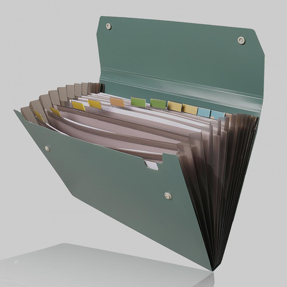مجلد ملفات قابل للتوسيع مع 13  - مراجعة Expandable Accordion File Folder 13 Pockets وسعره