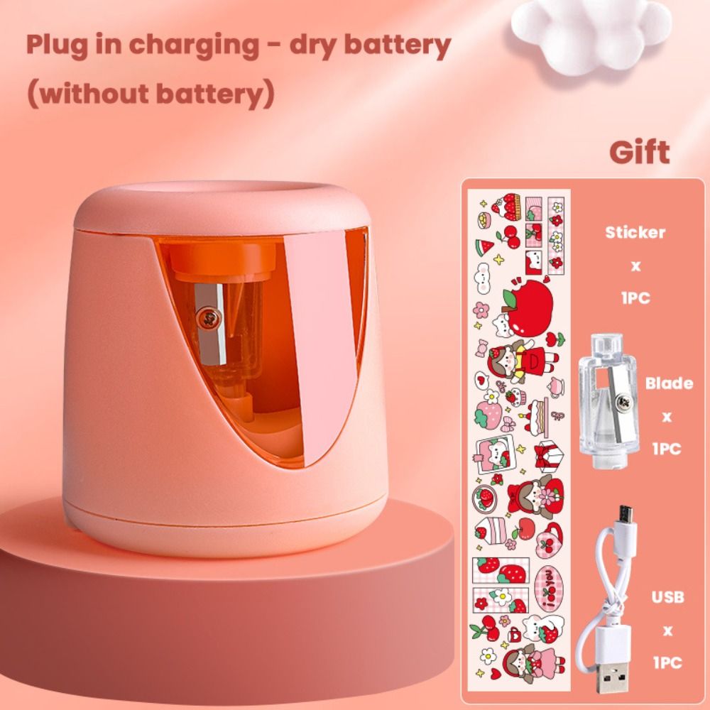 لوازم مدرسية: مبراة أقلام كهرب - مراجعة Electric Pencil Sharpener Usb وسعره