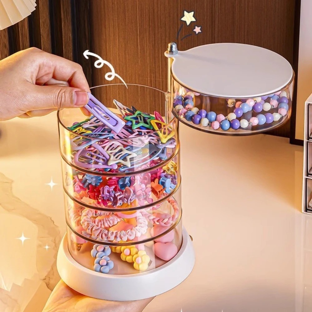 منظم إكسسوارات الشعر الدوار 36 - مراجعة Desk Accessories وسعره