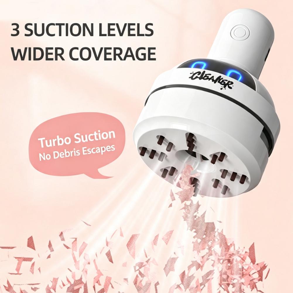 مكنسة كهربائية صغيرة محمولة لت - مراجعة Mini Desktop Vacuum Cleaner For Eraser Dust وسعره