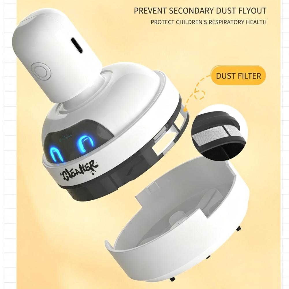 مكنسة كهربائية صغيرة محمولة لت - مراجعة Mini Desktop Vacuum Cleaner For Eraser Dust وسعره