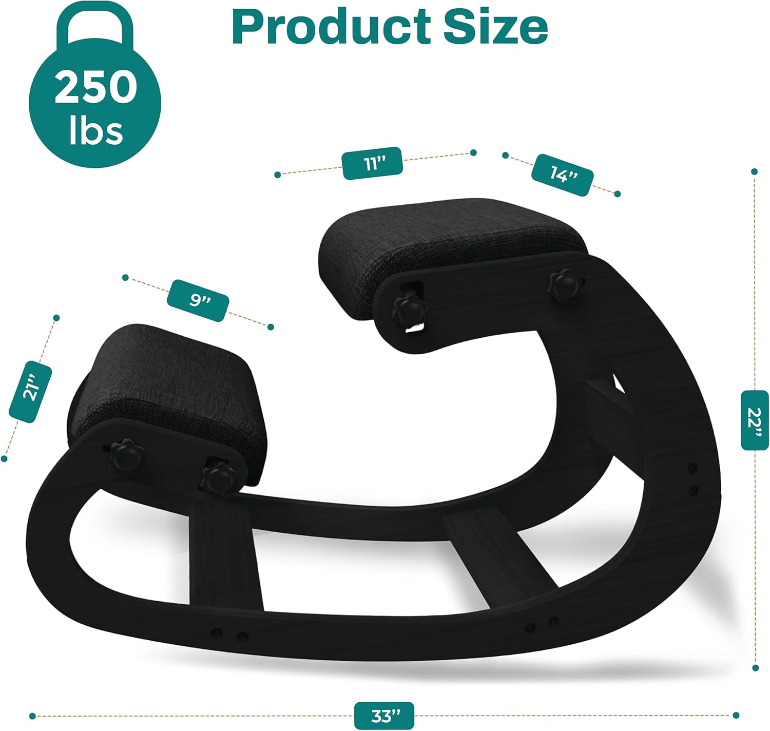 كرسي خشبي مريح للركوع قابل للت - مراجعة Office Furniture وسعره