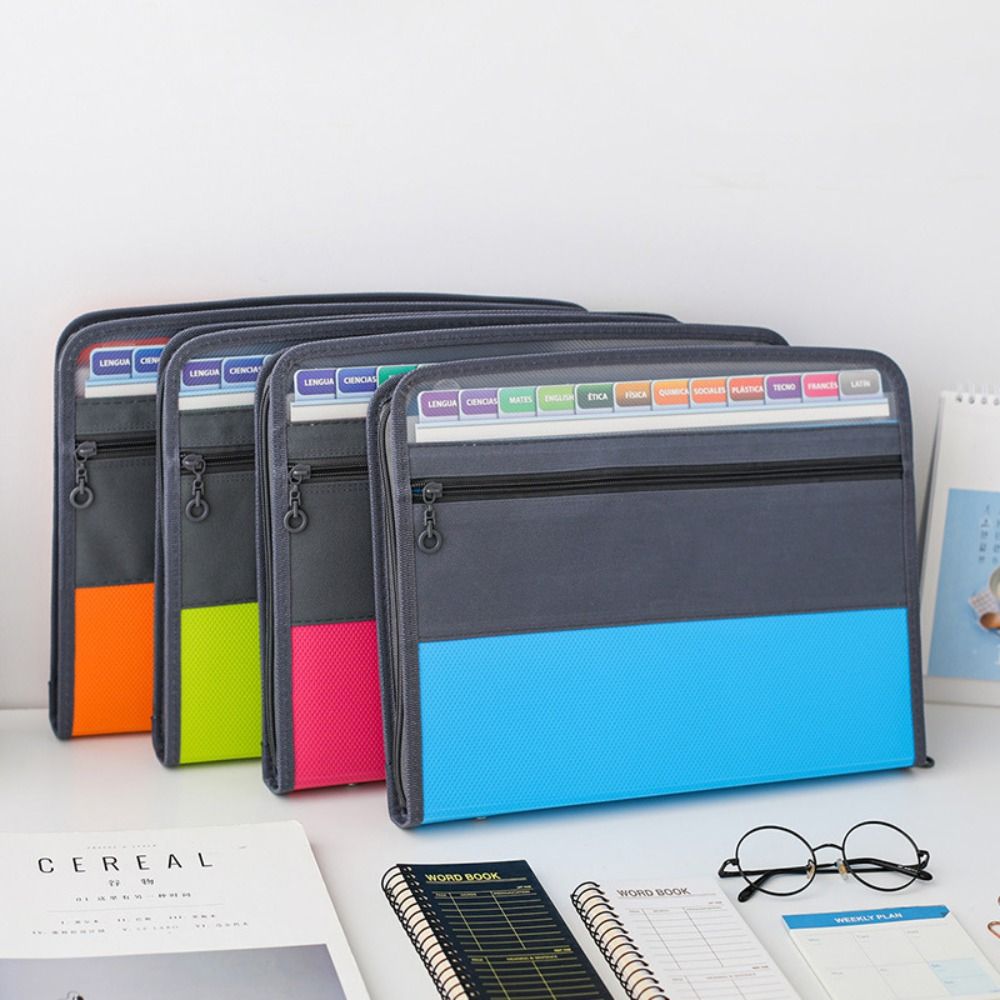 منظم ملفات قابل للتوسيع من الب - مراجعة Expandable Accordion File Folder 13 Pockets وسعره