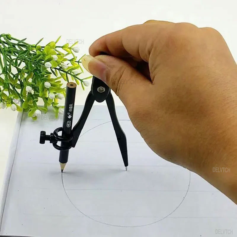 3 قطعة مجموعة البوصلات المعدني - مراجعة Math Geometry Set With Compass وسعره