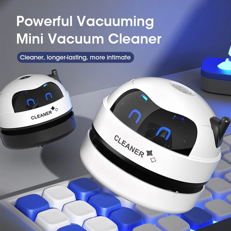 مكنسة كهربائية صغيرة محمولة قا - مراجعة Mini Desktop Vacuum Cleaner For Eraser Dust وسعره