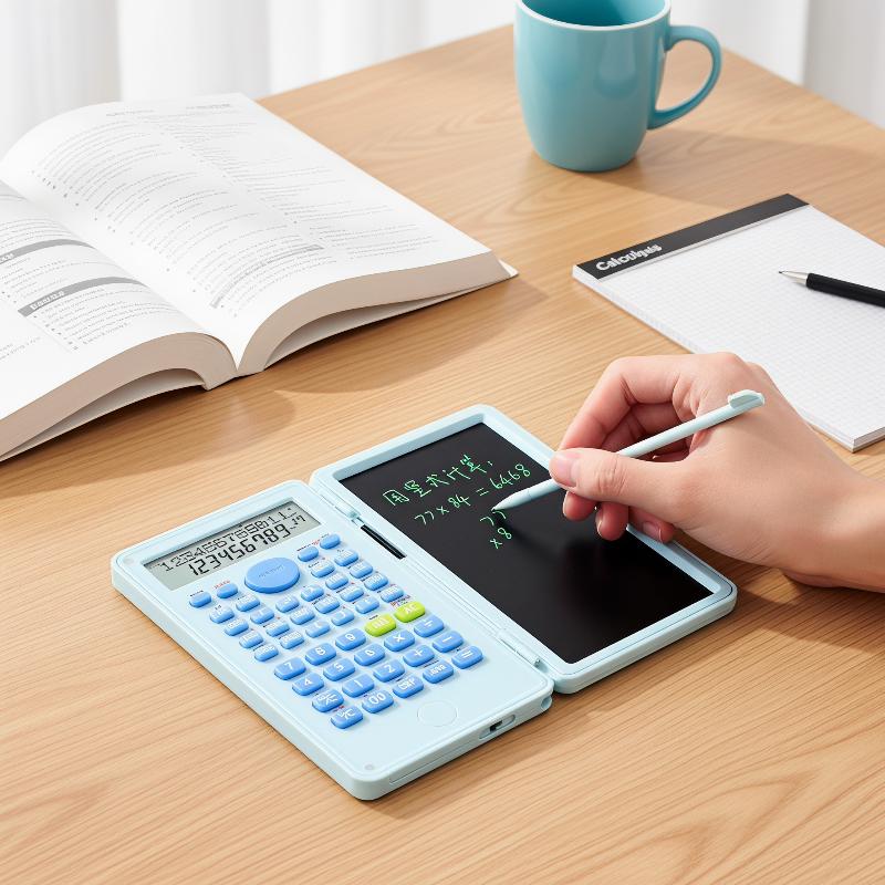 آلة حاسبة علمية محمولة 2 في 1  - مراجعة Scientific Calculator For Secondary School وسعره