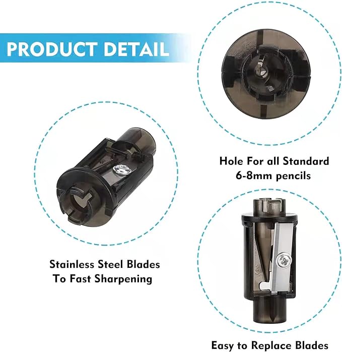 شفرة مبراة أقلام كهربائية، منا - مراجعة Electric Pencil Sharpener Usb وسعره
