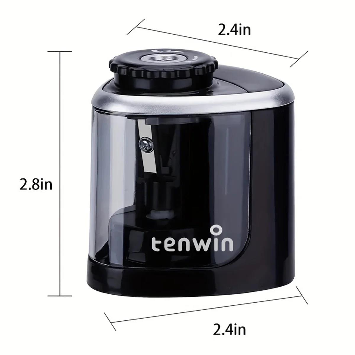 مبراة أقلام كهربائية لسطح المك - مراجعة Electric Pencil Sharpener Usb وسعره