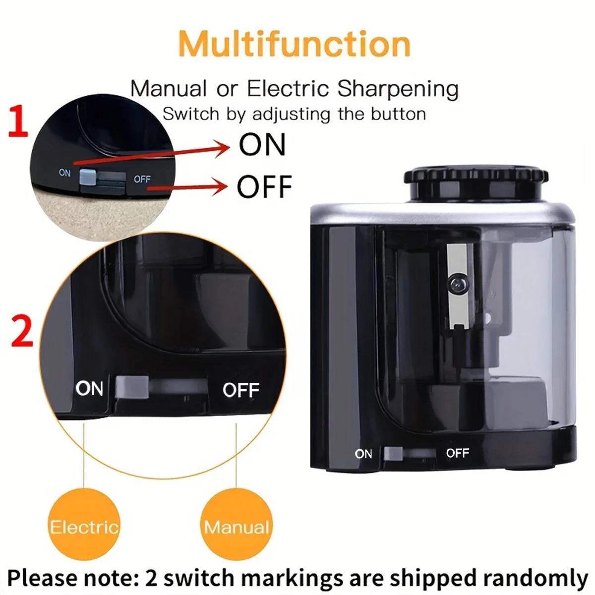 مبراة أقلام كهربائية لسطح المك - مراجعة Electric Pencil Sharpener Usb وسعره