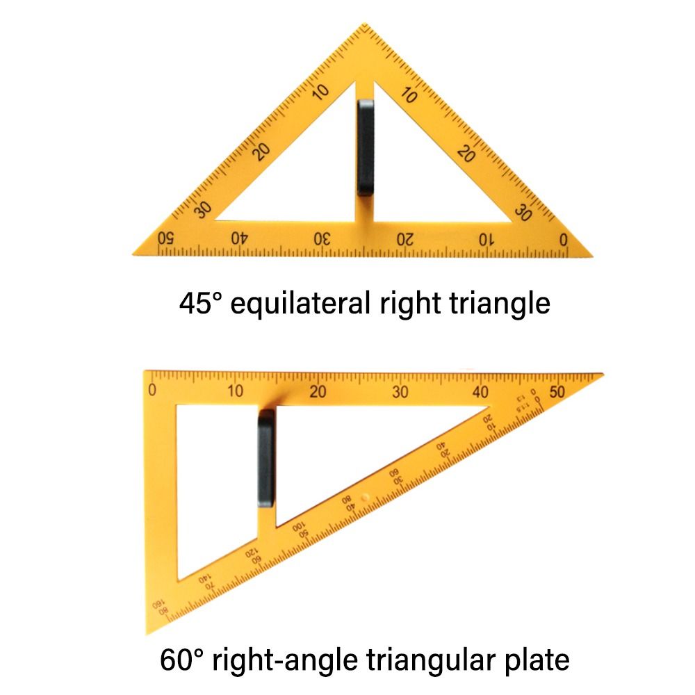 مسطرة مثلثة كبيرة متينة متعددة - مراجعة Math Geometry Set With Compass وسعره