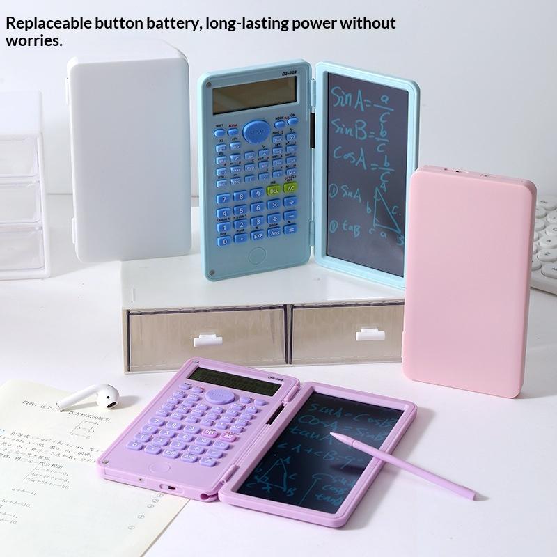 آلة حاسبة علمية مع لوحة كتابة  - مراجعة Scientific Calculator For Secondary School وسعره