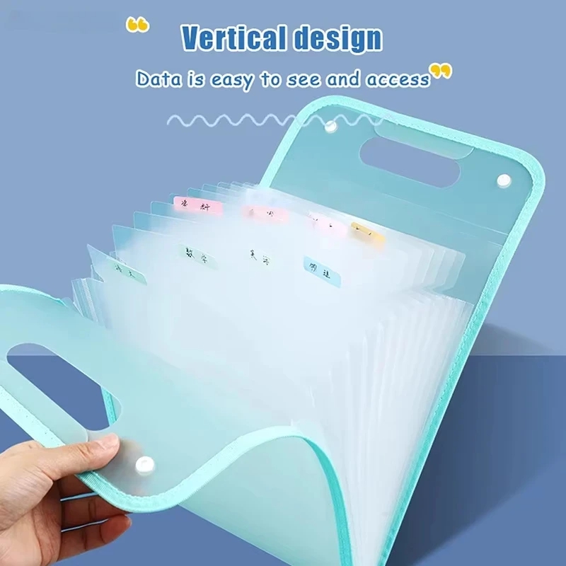 منظم ملفات أكورديون بـ 13 جيبً - مراجعة Expandable Accordion File Folder 13 Pockets وسعره